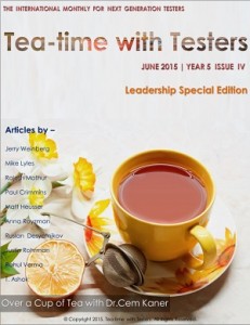 Tea-time with tester