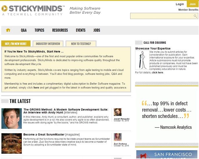 stickyminds