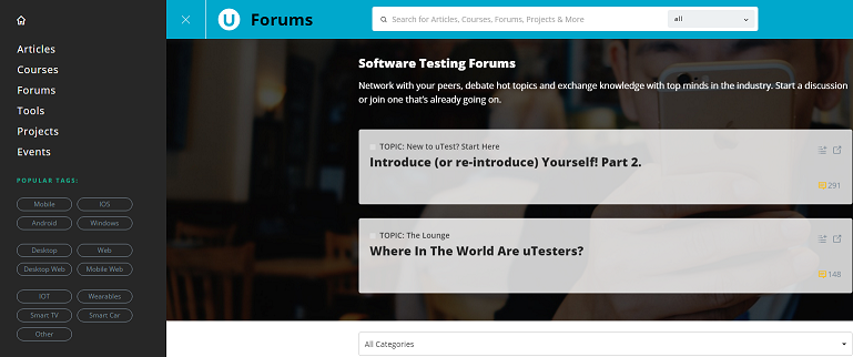 uTest_forum